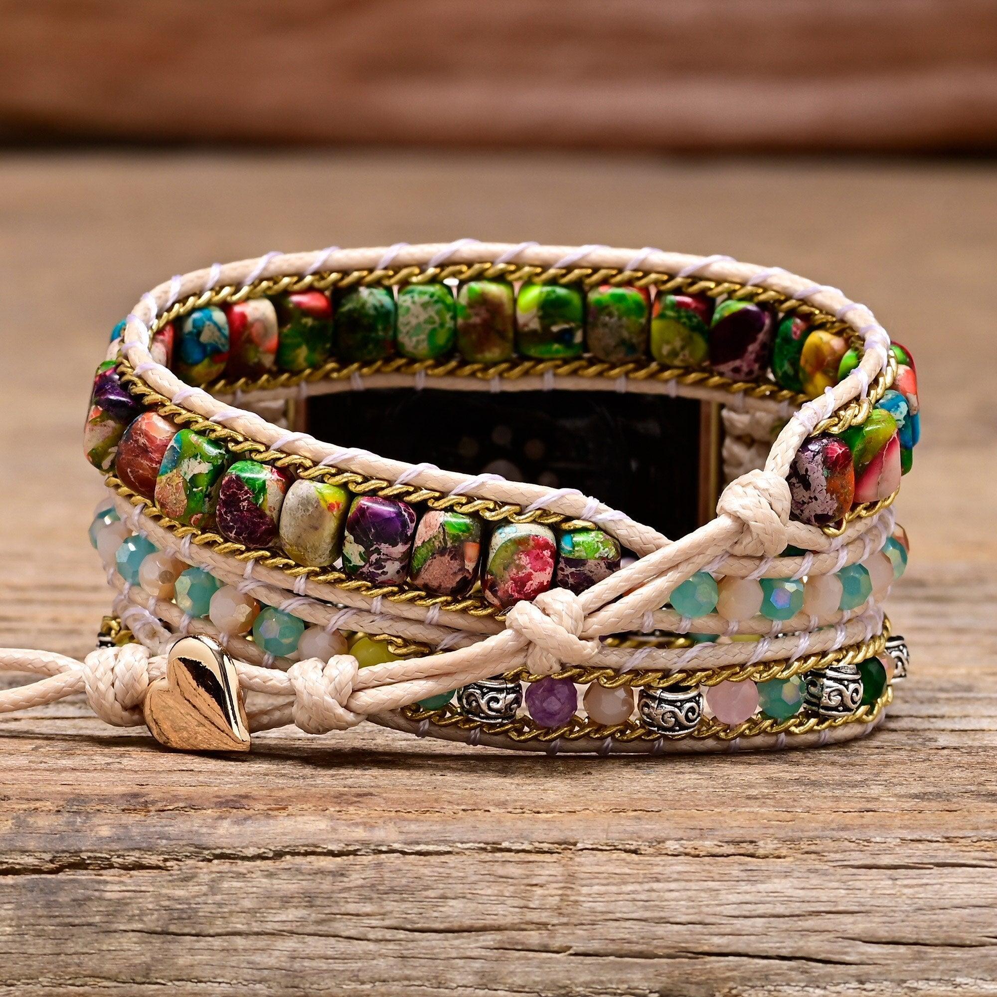 Apple Watch Uhrenarmband "Lebhafte Freude"