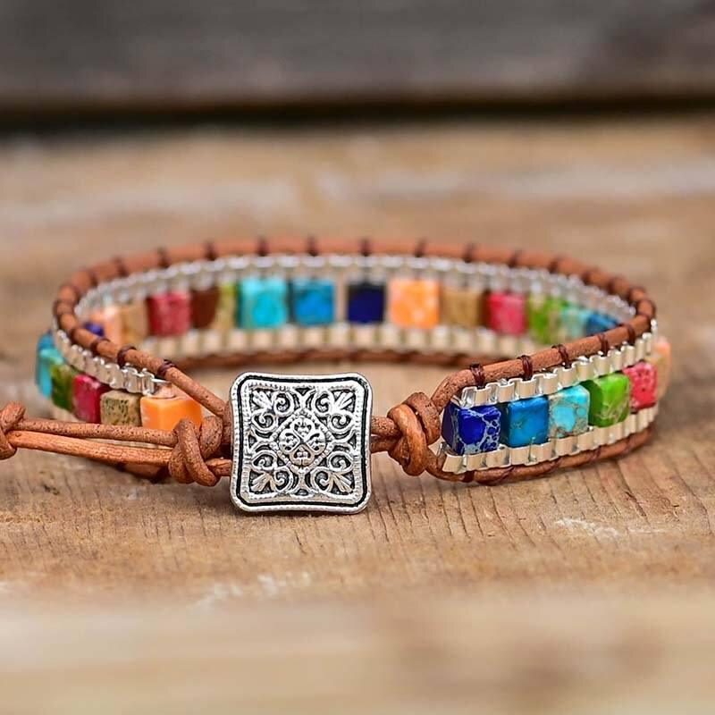 Armband aus natürlichem Edelstein mit hoher Vibration