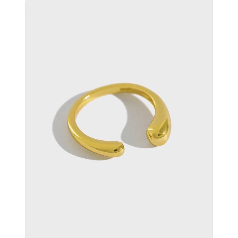 Circe - Tropfen Ring zum wickeln