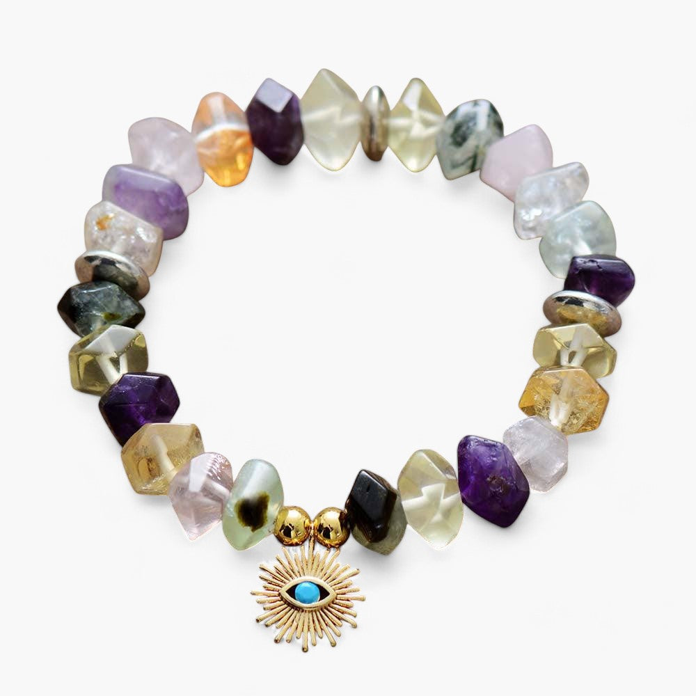 Schützendes Bronzit Schutzfelsen Armband