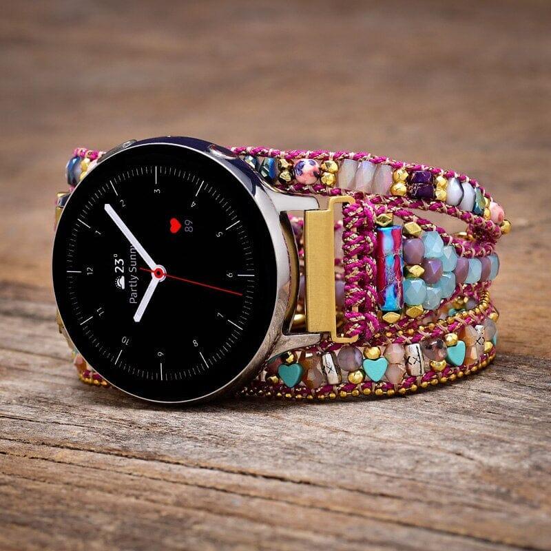 Samsung Uhrenarmband "Heilige Liebe" mit Edelsteinen