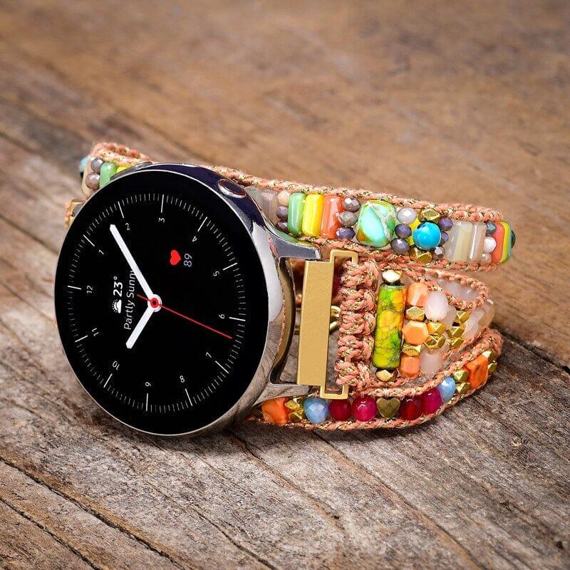 Samsung Uhrenarmband "Strahlender Segen" mit Edelsteinen