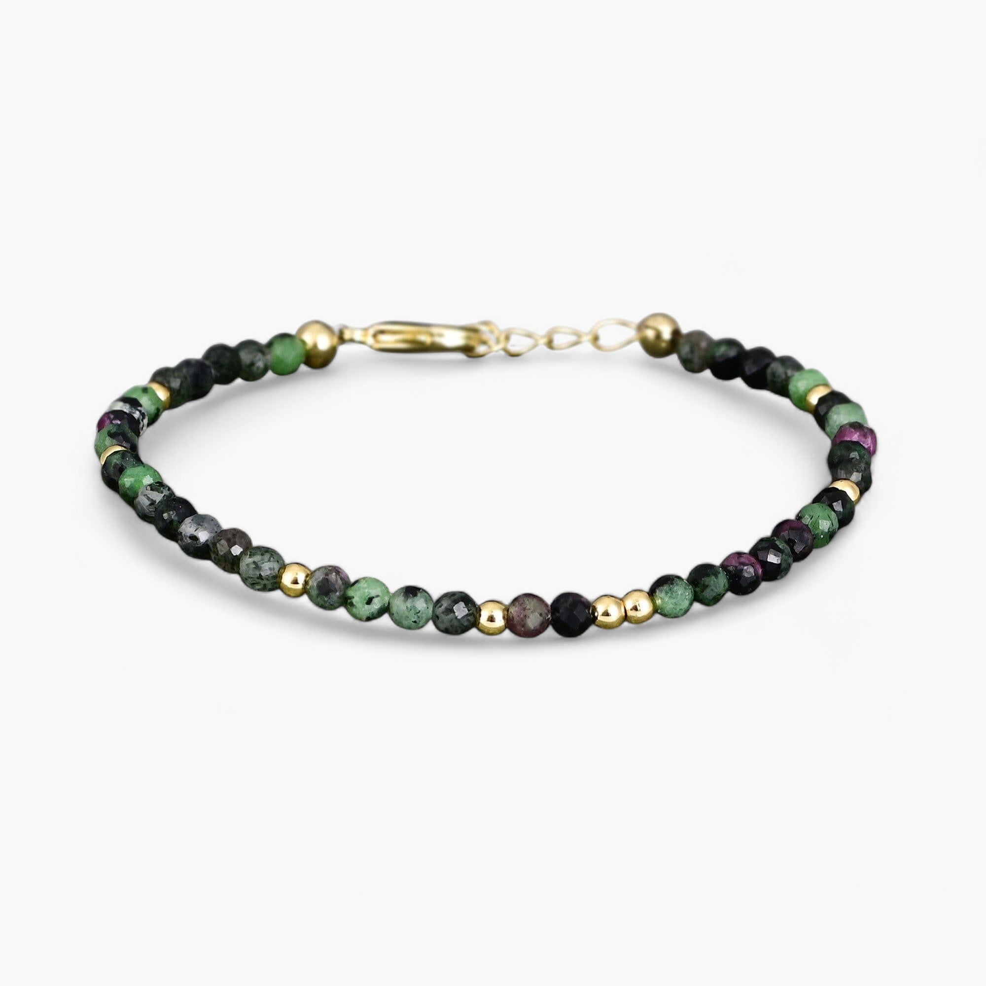 Rubin-Zoisit "Smaragd-Zauber" Armband