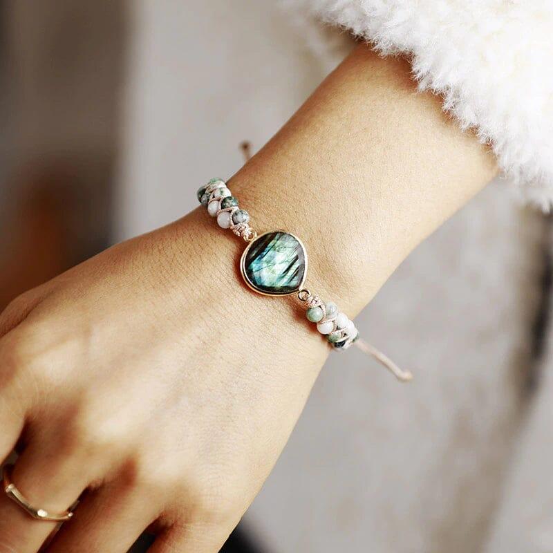 Mystische Harmonie Labradorit Armband