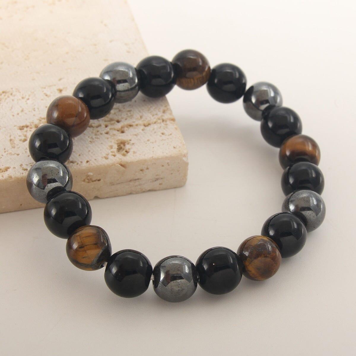 Armband „Mystischer Krieger“ mit Natursteinen