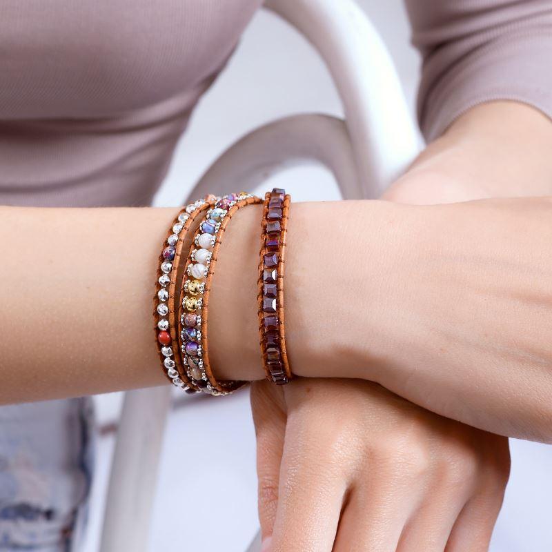 Jaspis-Armband "Lebhafte Königin"