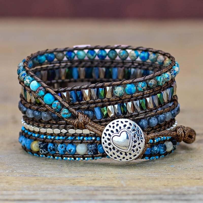 Fitbit-Uhrenarmband "Blaue Fusion" für Versa 2