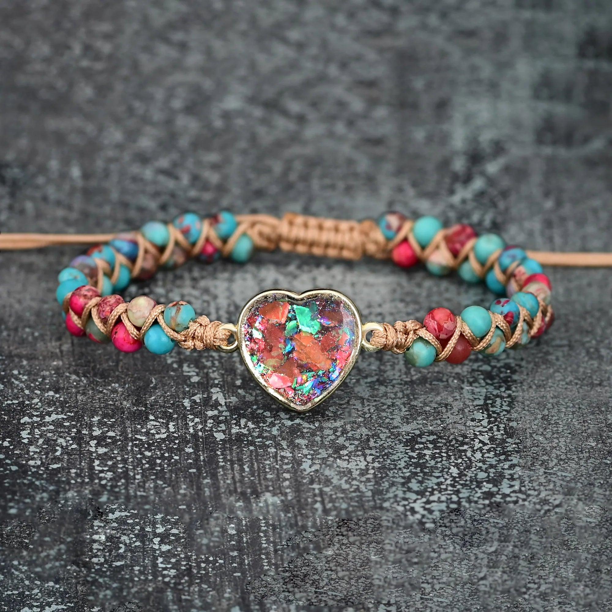 Naturstein-Armband "Opal Essenz"
