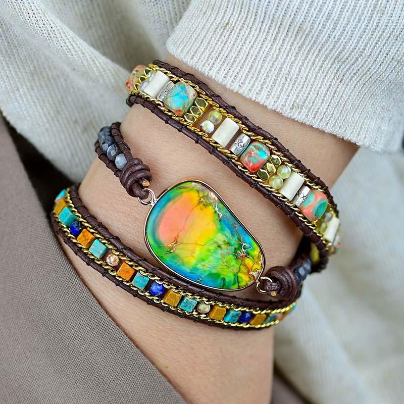 Wickelarmband "Lebendige Farben Superkräfte"
