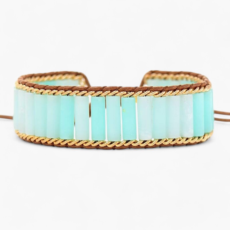 Armband "Ruhige Oase" aus Edelsteinen