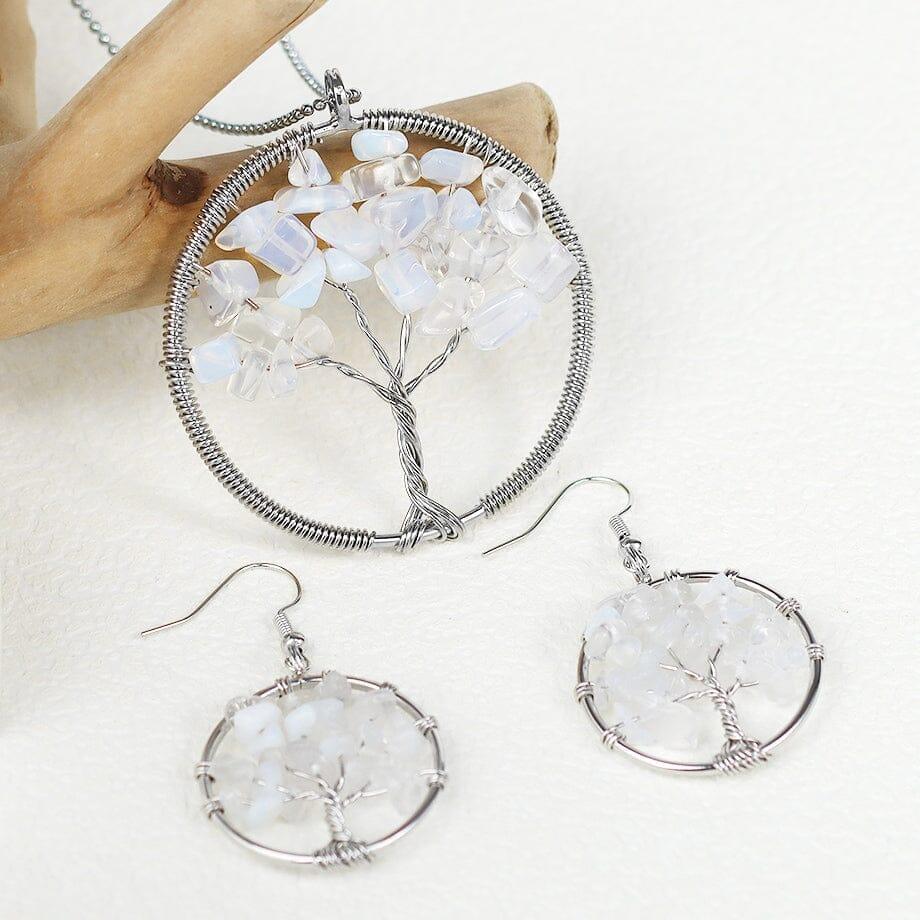 Baum des Lebens Schmuckset "Ätherische Essenz"