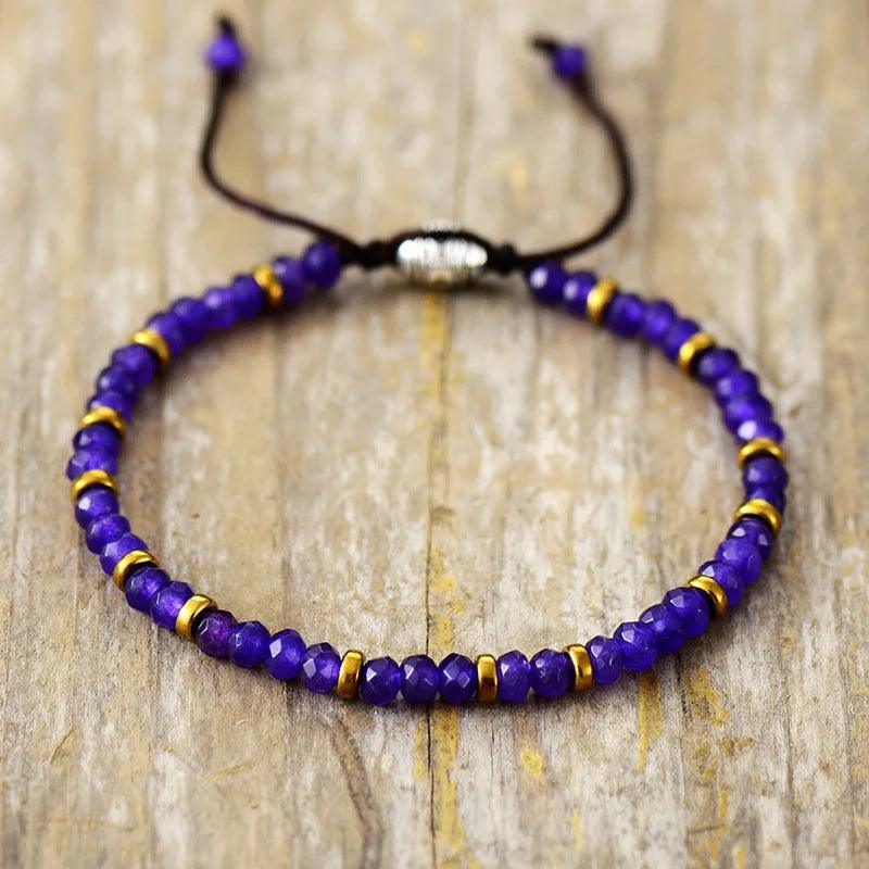 Jade Gelassenheit Armbänder "Blushing"