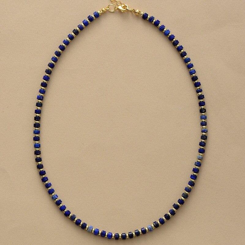 Choker-Halskette "Täglicher Segen" mit natürlichen Edelsteinen