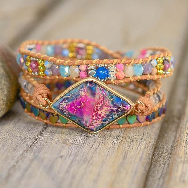 Wickelarmband "Tibetischer Liebesschutz"