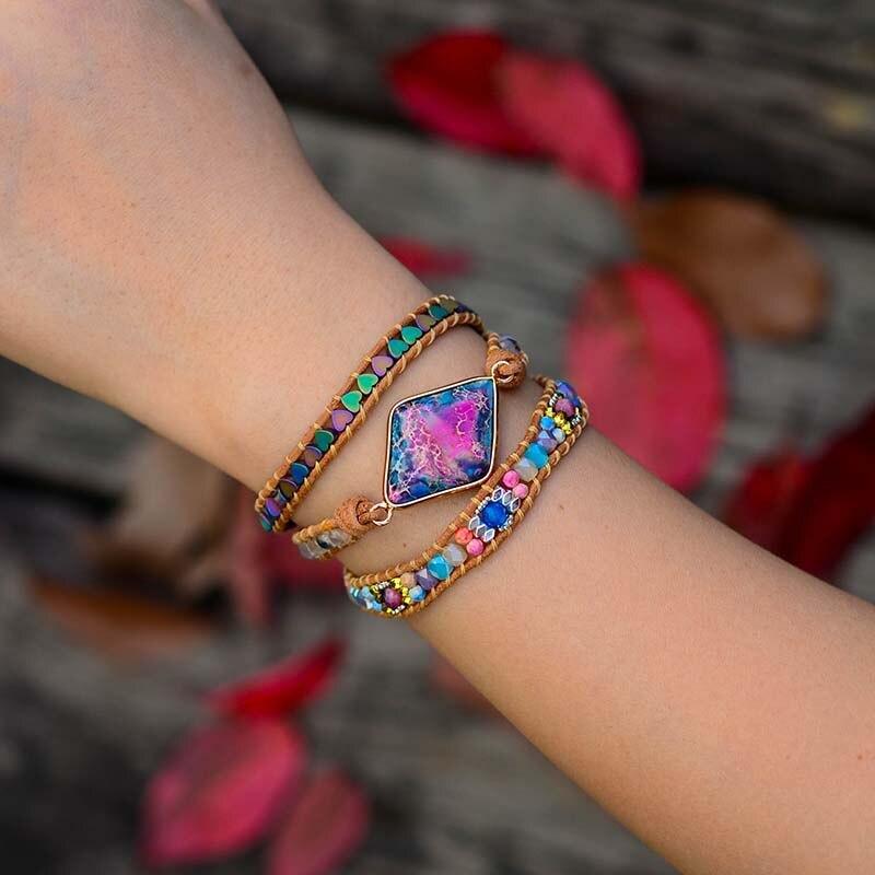 Wickelarmband "Tibetischer Liebesschutz"