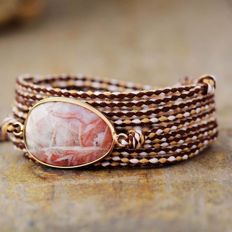 Veganes Wickelarmband "Freigeist"