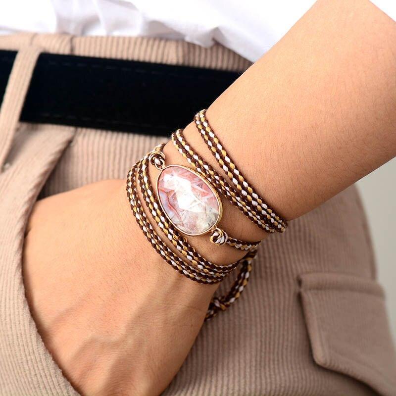 Veganes Wickelarmband "Freigeist"