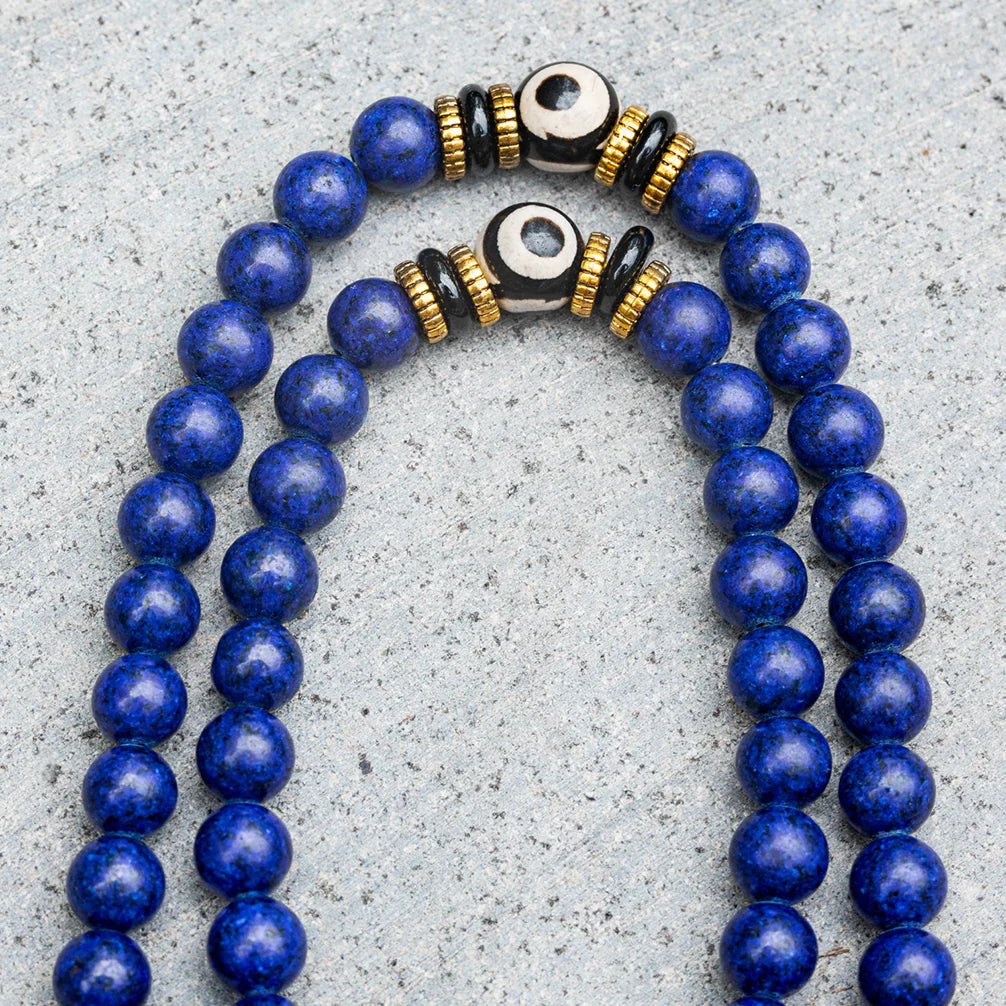Das Lapis-Lazuli-Drittes-Auge-Mala