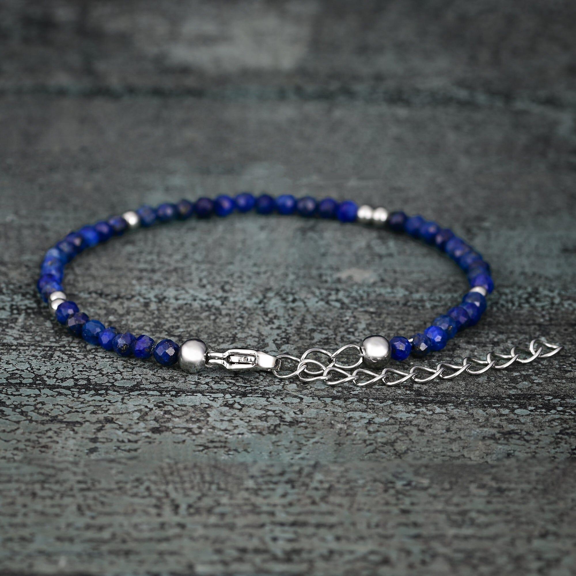 Armband mit kosmisch blauer Weisheit und Lapislazuli