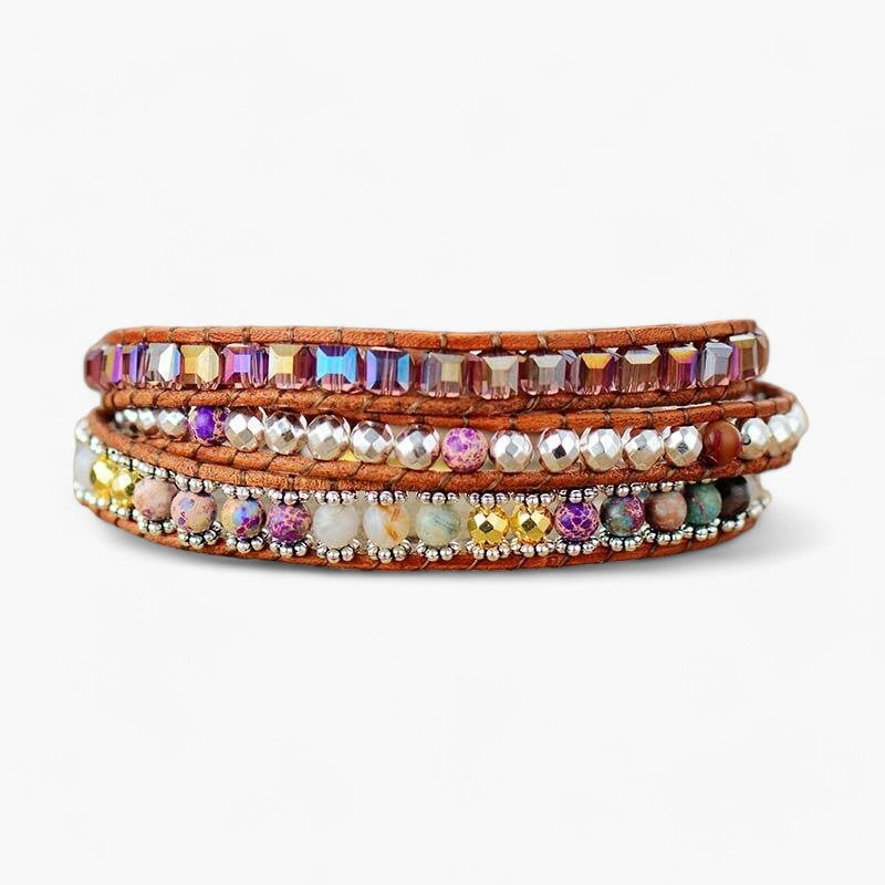 Jaspis-Armband "Lebhafte Königin"
