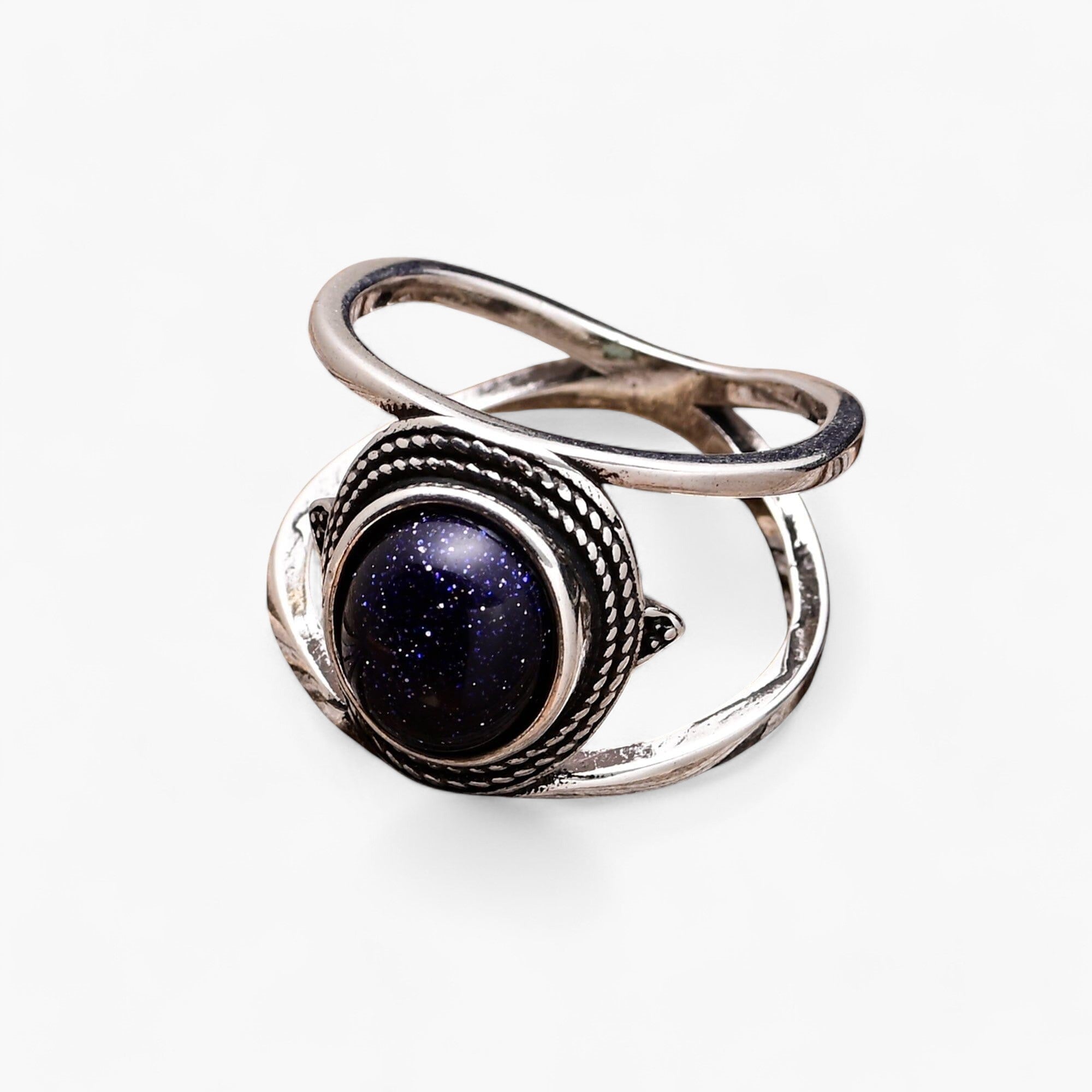 Gatani - Kosmos Ring mit Blauem Sandstein