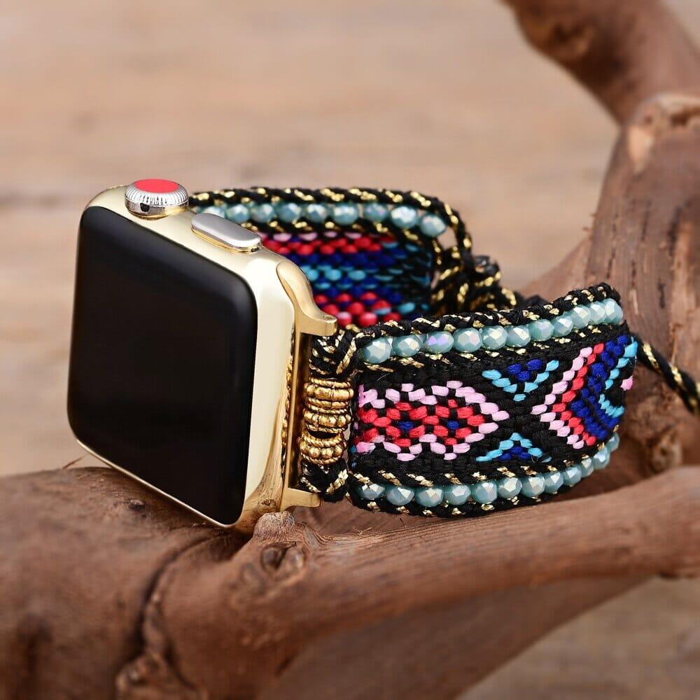 Apple Watch Armband "Radiant Bliss" aus Edelsteinen