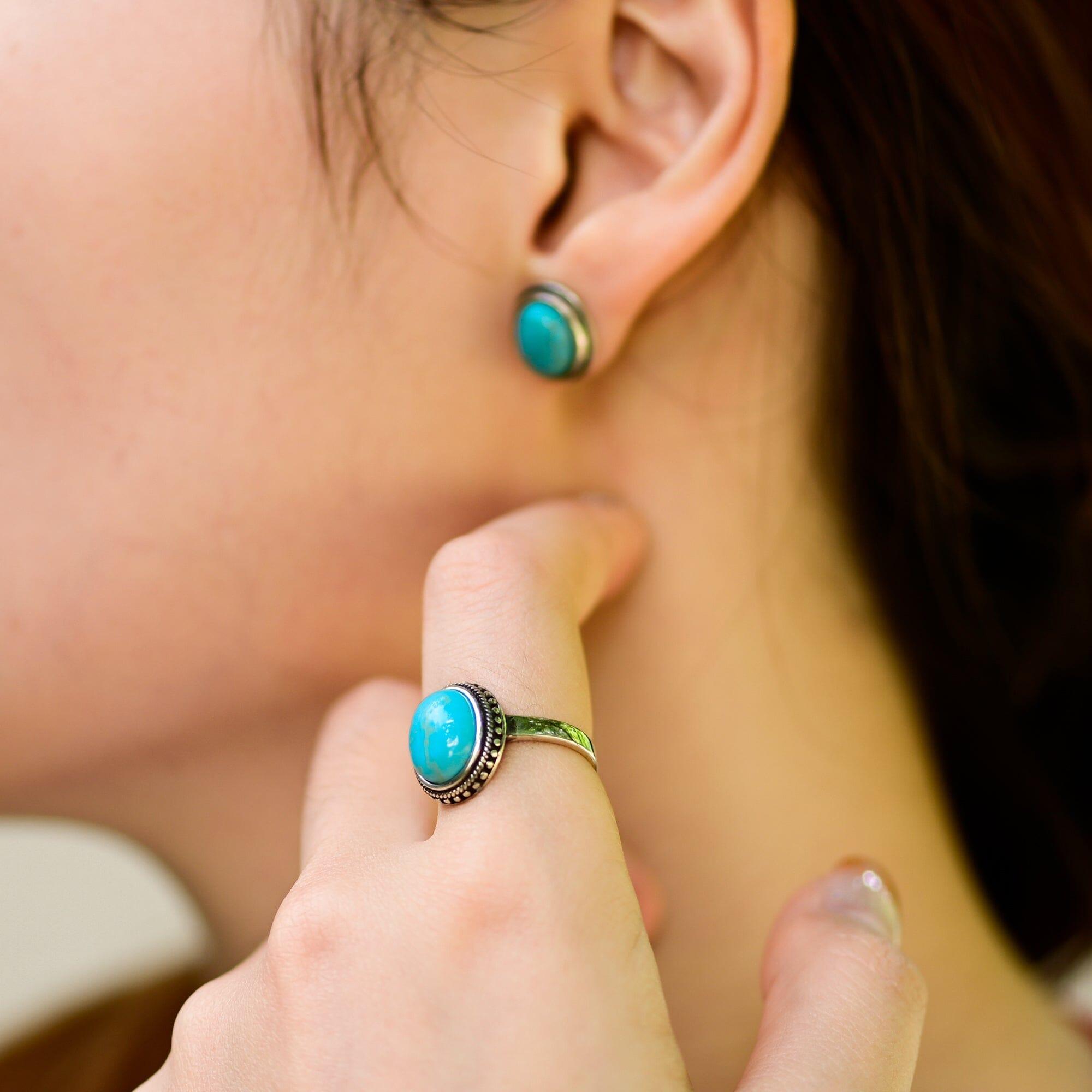 Lucina - Segensring aus Türkis