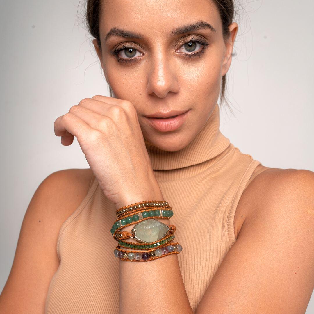 Fluorit Entgiftungs-Armband
