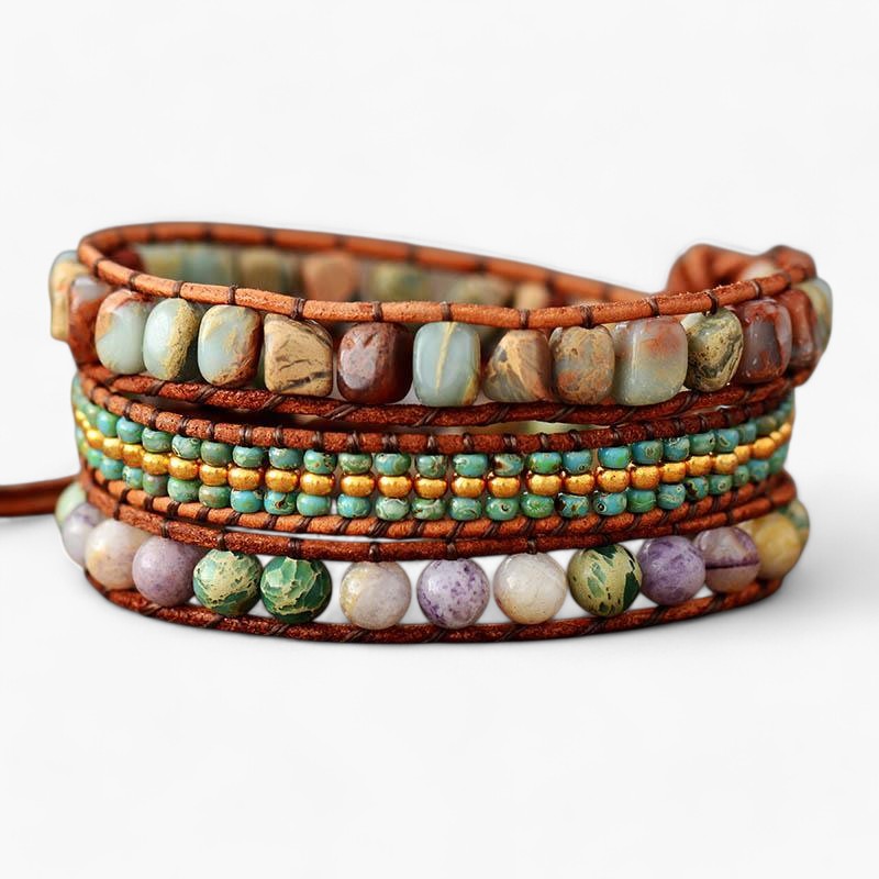 Prinzessin-Wickelarmband "Bohemisch"