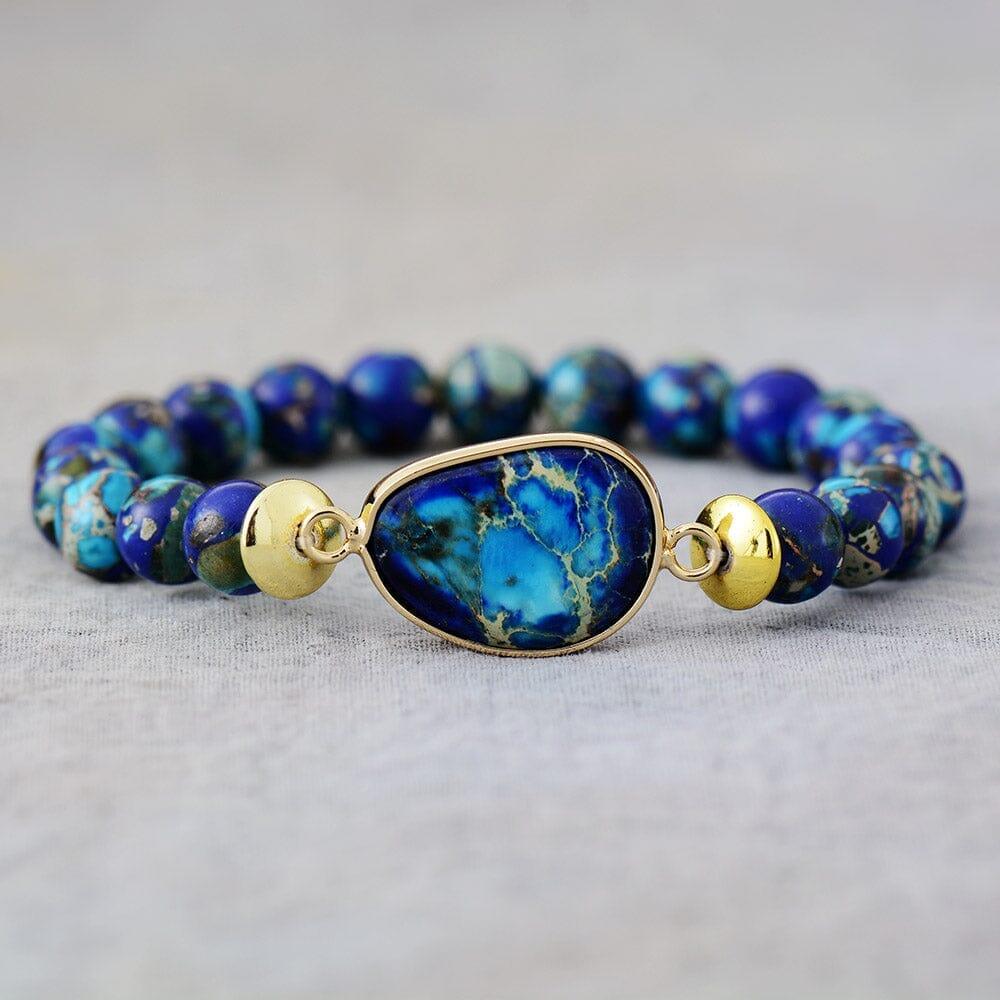 Armband "Schwingende Seele" aus Jaspis