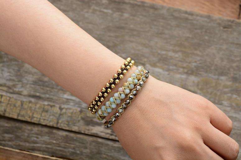 Amazonit-Armband "Nirvana"