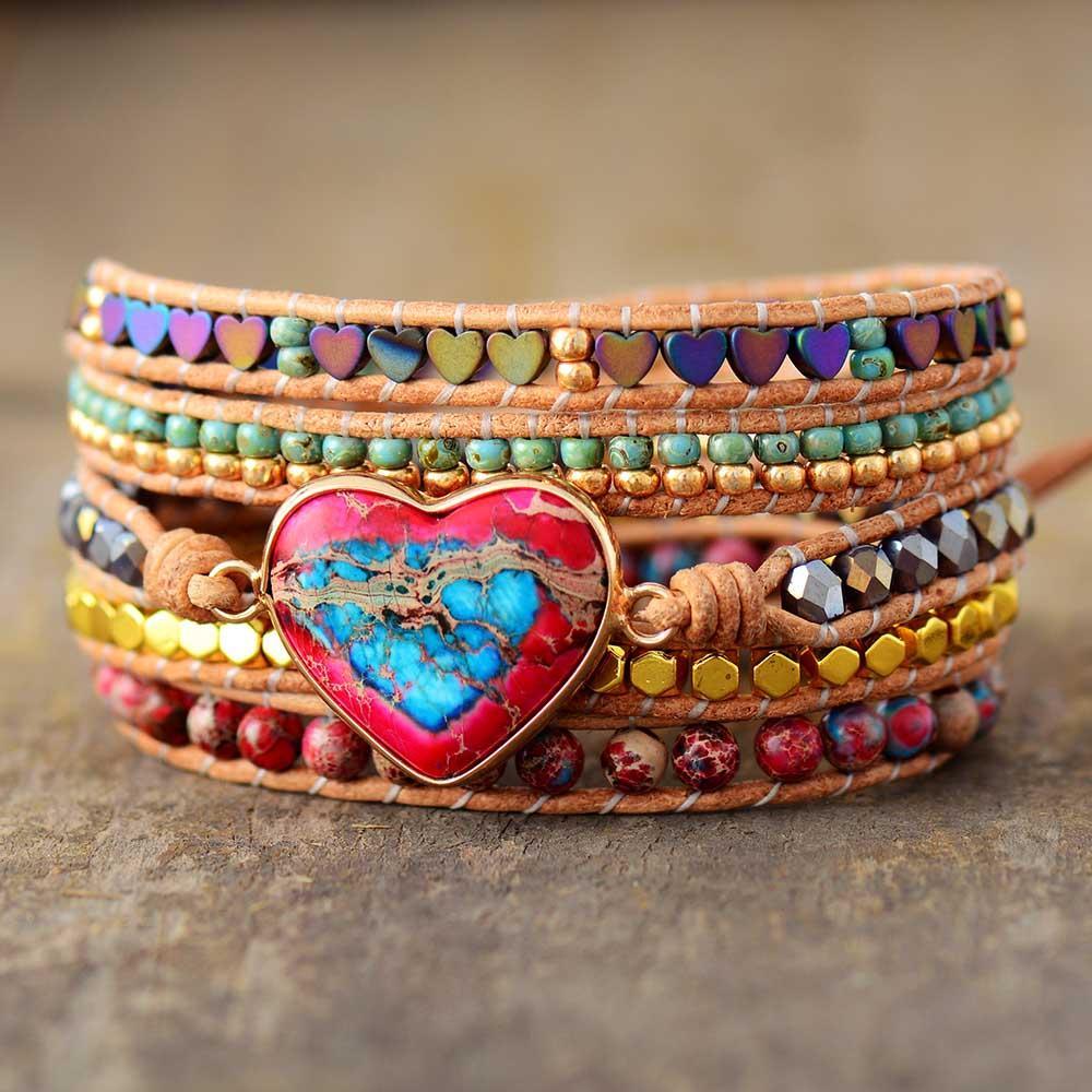 Wickelarmband "Liebesüberfluss"