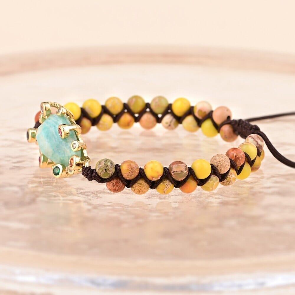 Armband "Innere Glückseligkeit" aus Edelsteinen
