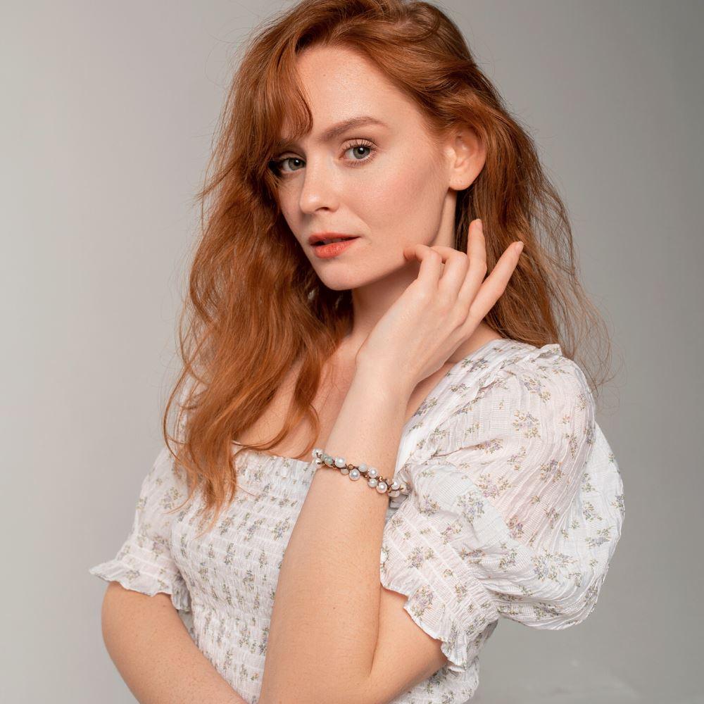 Süsswasserperlen Prächtiges Armband