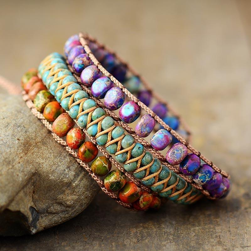 Wickelarmband "Mandala Herzschutz"