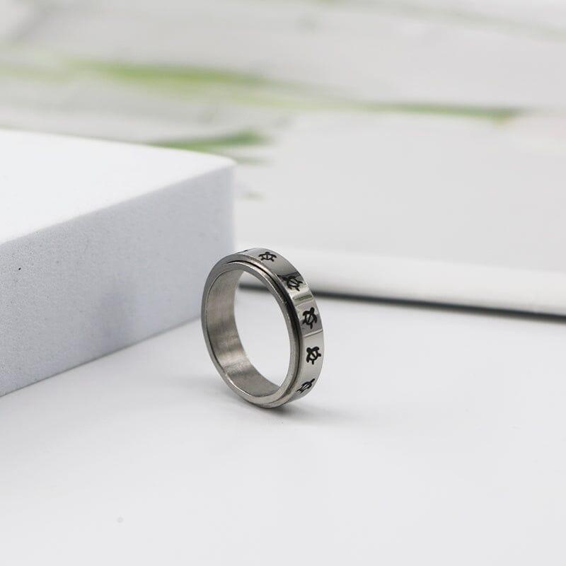 Silberring "Everlasting Wisdom Turtle"