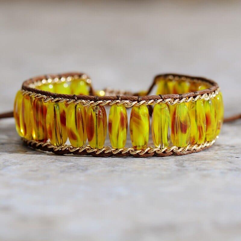 Armband "Antike Weisheit" aus Bernstein