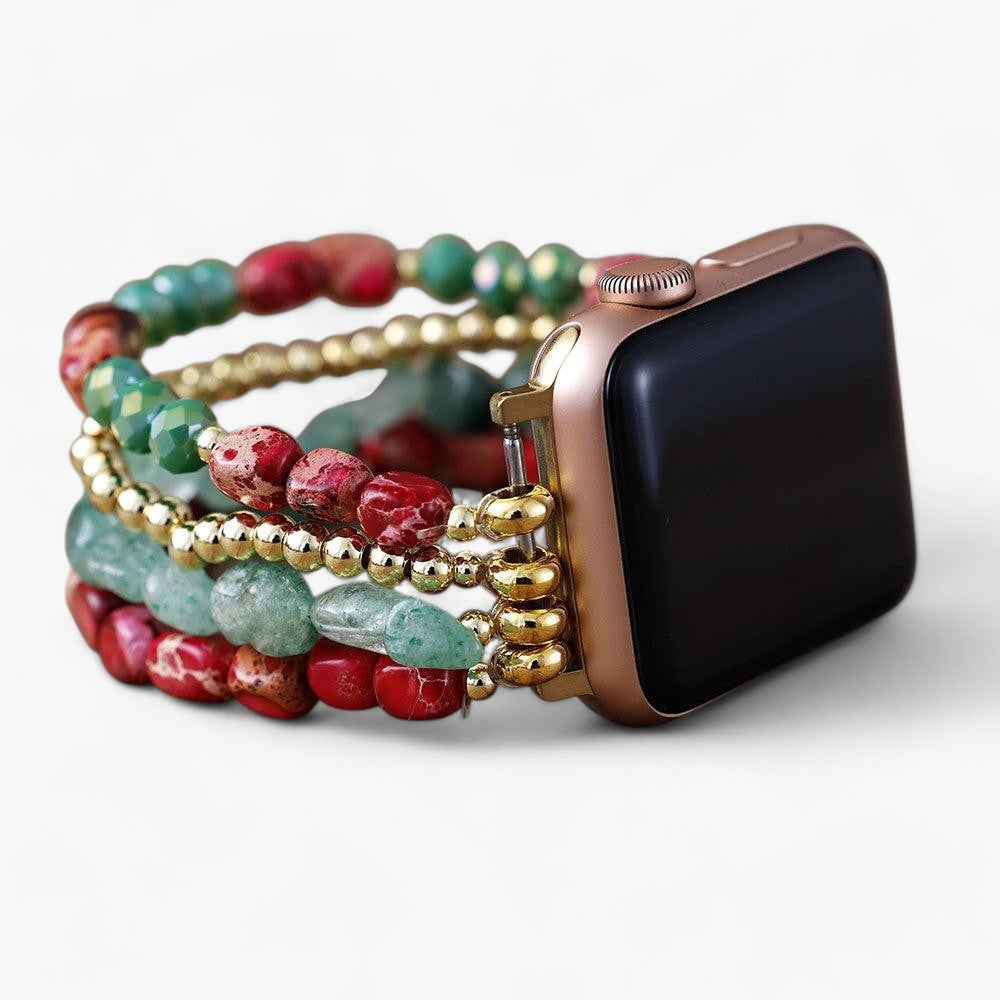 Wintergrünes Gold-Harmonie-Uhrenarmband