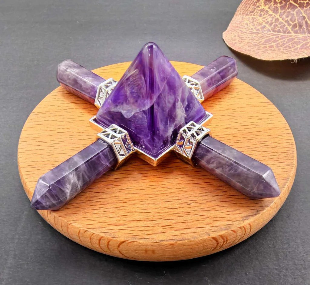 Spiritueller Amethyst-Energie-Generator für Gelassenheit