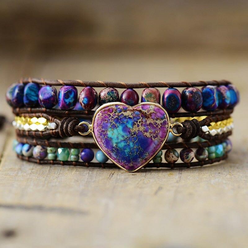 Armband "Nährende Liebe" aus Jaspis