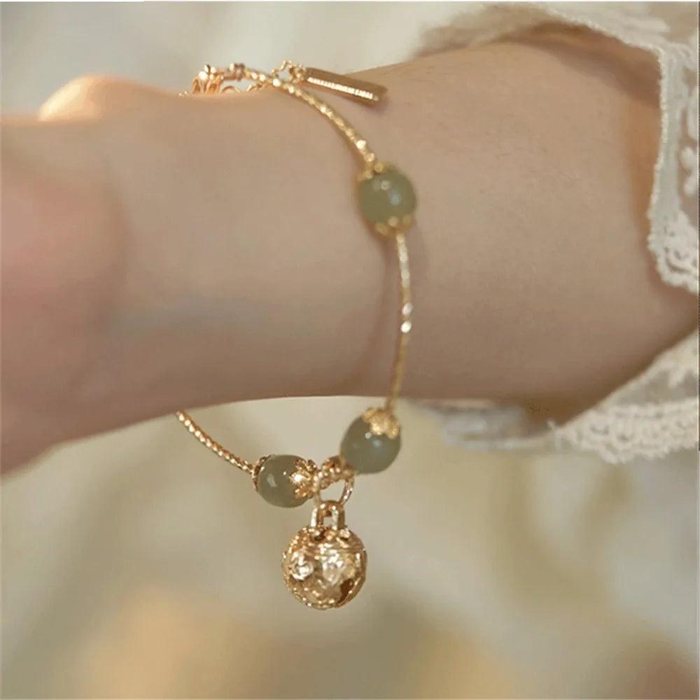 Armreif aus himmlischer Jade