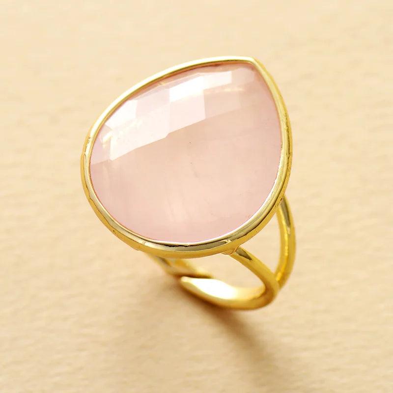 Harmonie Ring aus Edelsteinen "Gelassenheits-Trio"