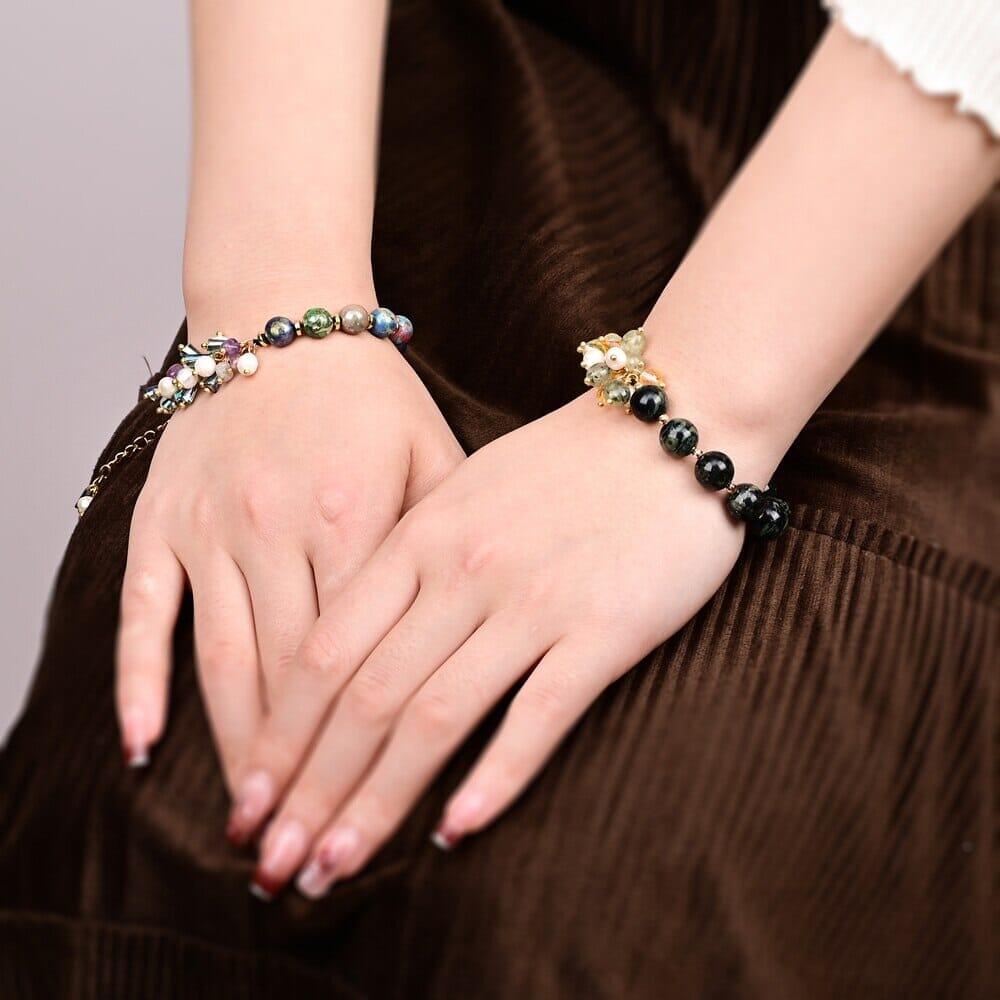 Armband "Seelen Ausdruck" aus Edelsteinen