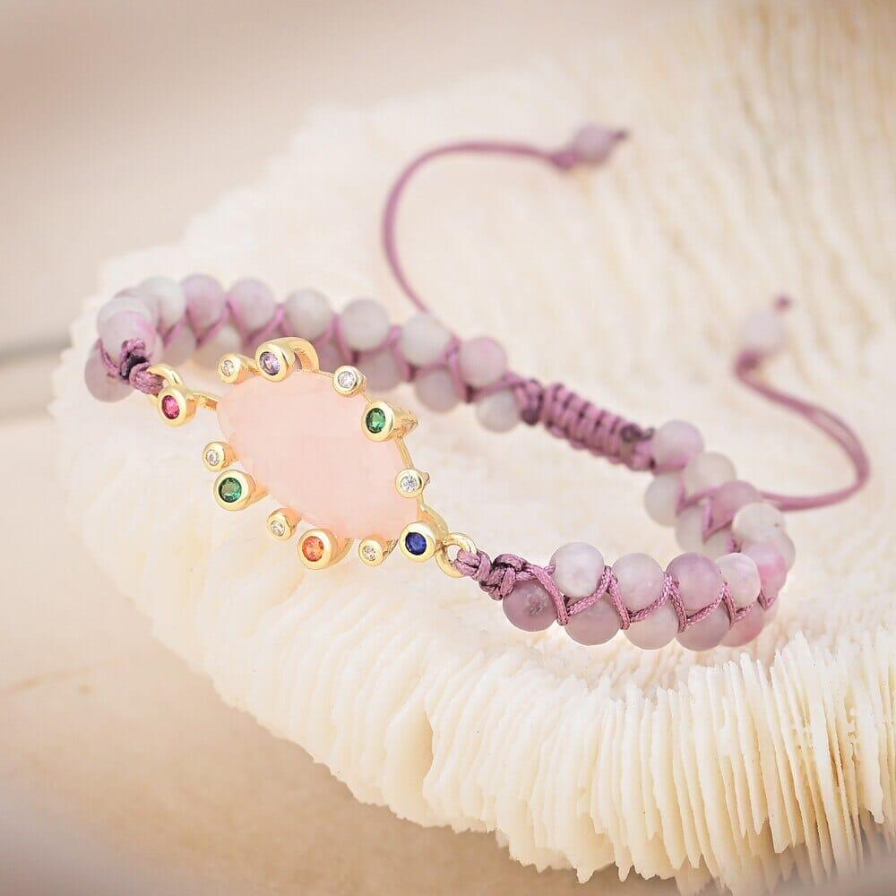 Armband "Innere Glückseligkeit" aus Edelsteinen