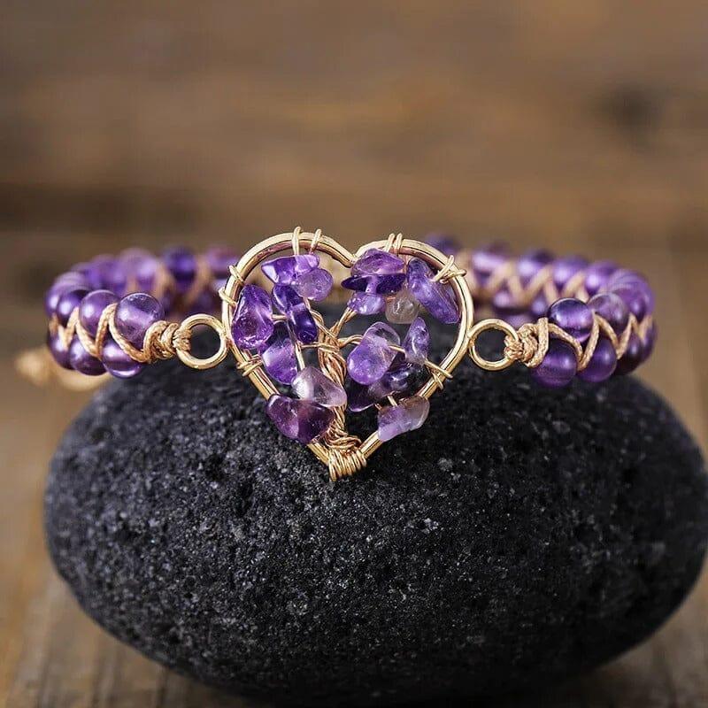 Armband mit Blüte der Harmonie und Edelsteinen