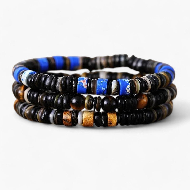 Mitternachtskraft Armband aus natürlichen Edelsteinen