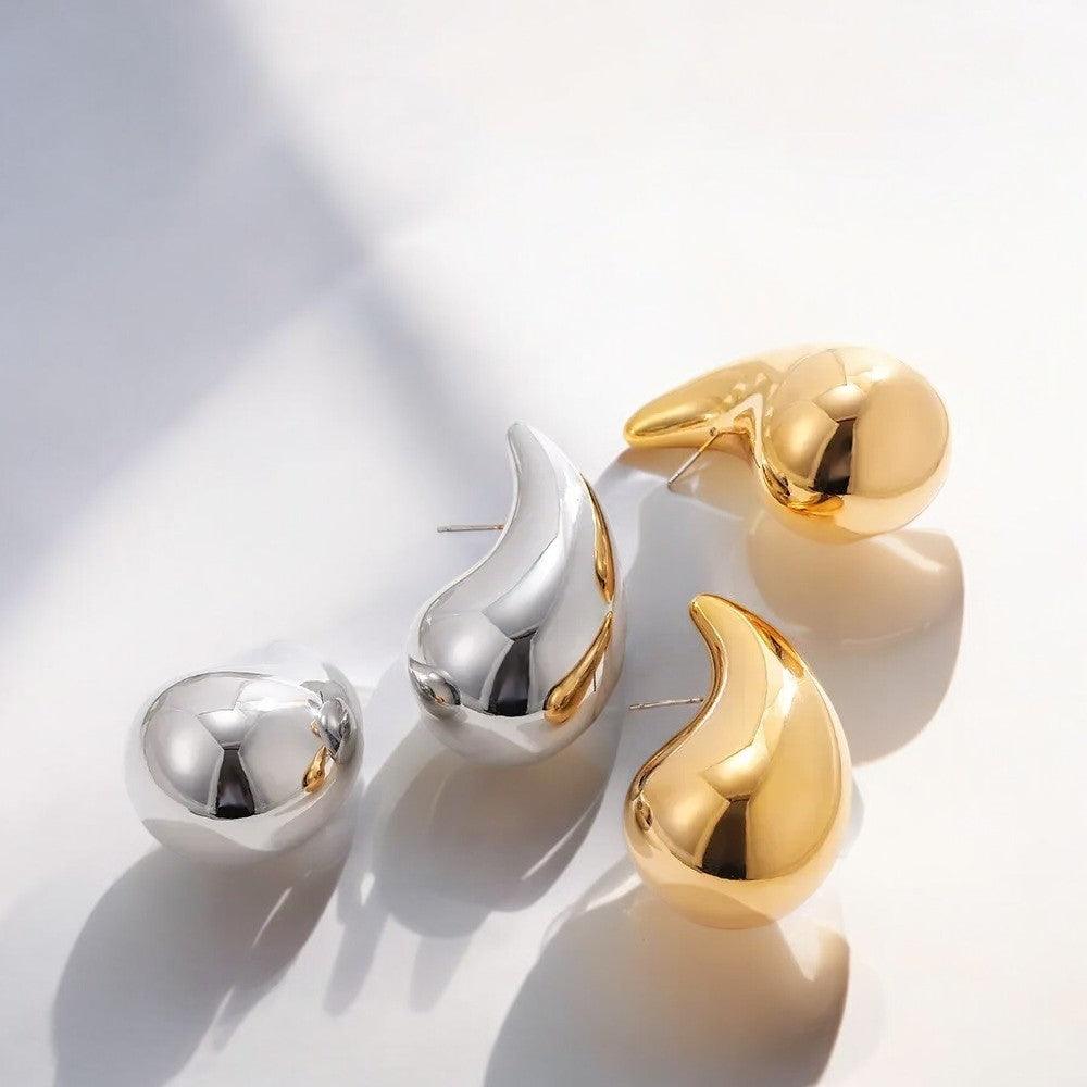Elegante Tropfen-Ohrringe