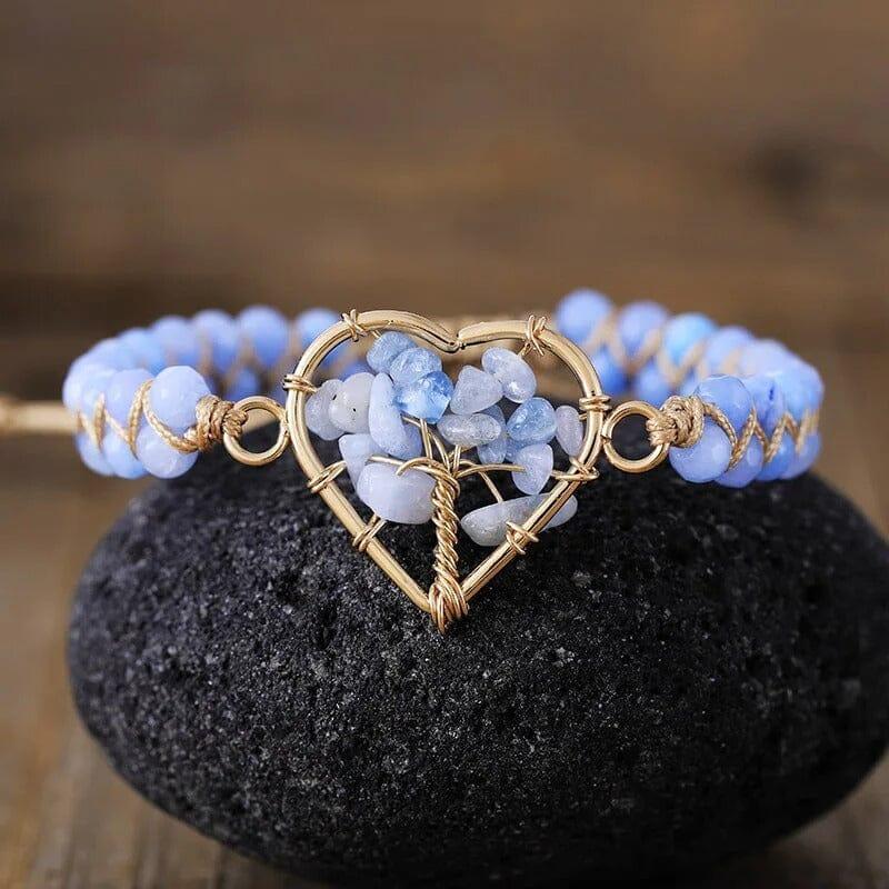 Armband mit Blüte der Harmonie und Edelsteinen