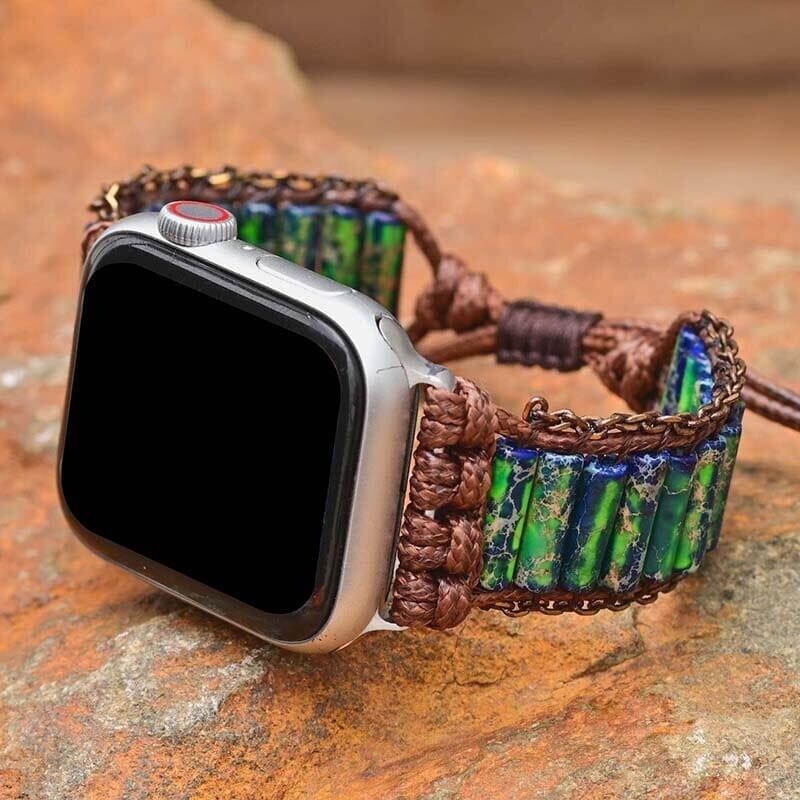 Apple Watch Band "Fesselnder Frieden & Gelassenheit" mit Emperor Stein