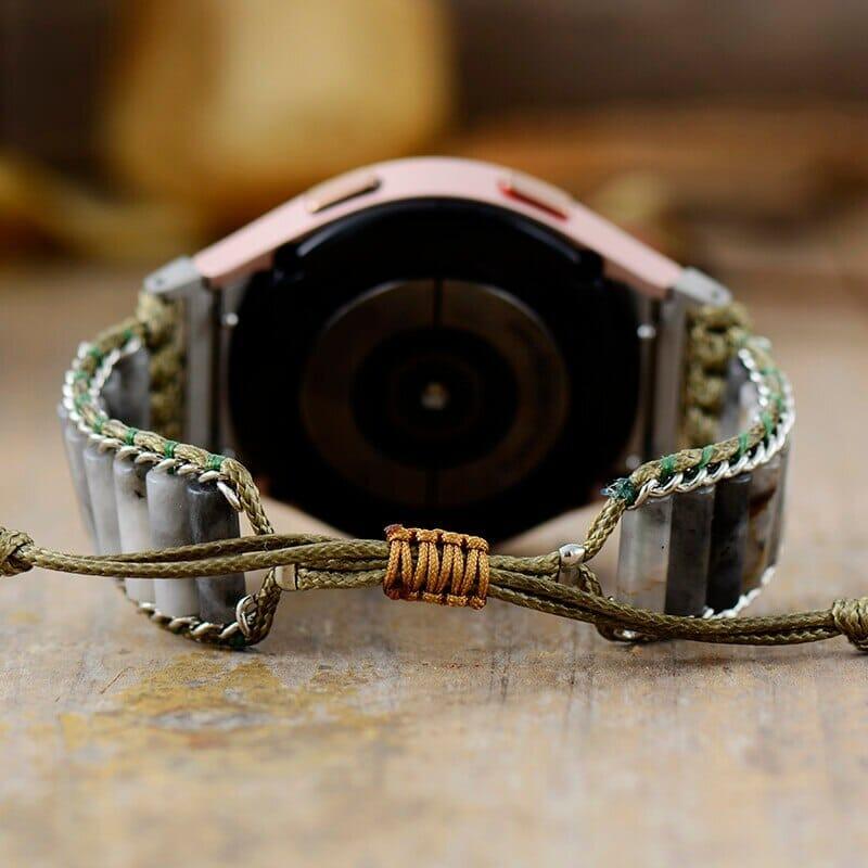 Natürliches Edelsteinarmband "Ewige Kraft" für Samsung Galaxy Smart Watch 4